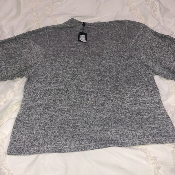 Rag & Bone Gray Top - Picture 6 of 8